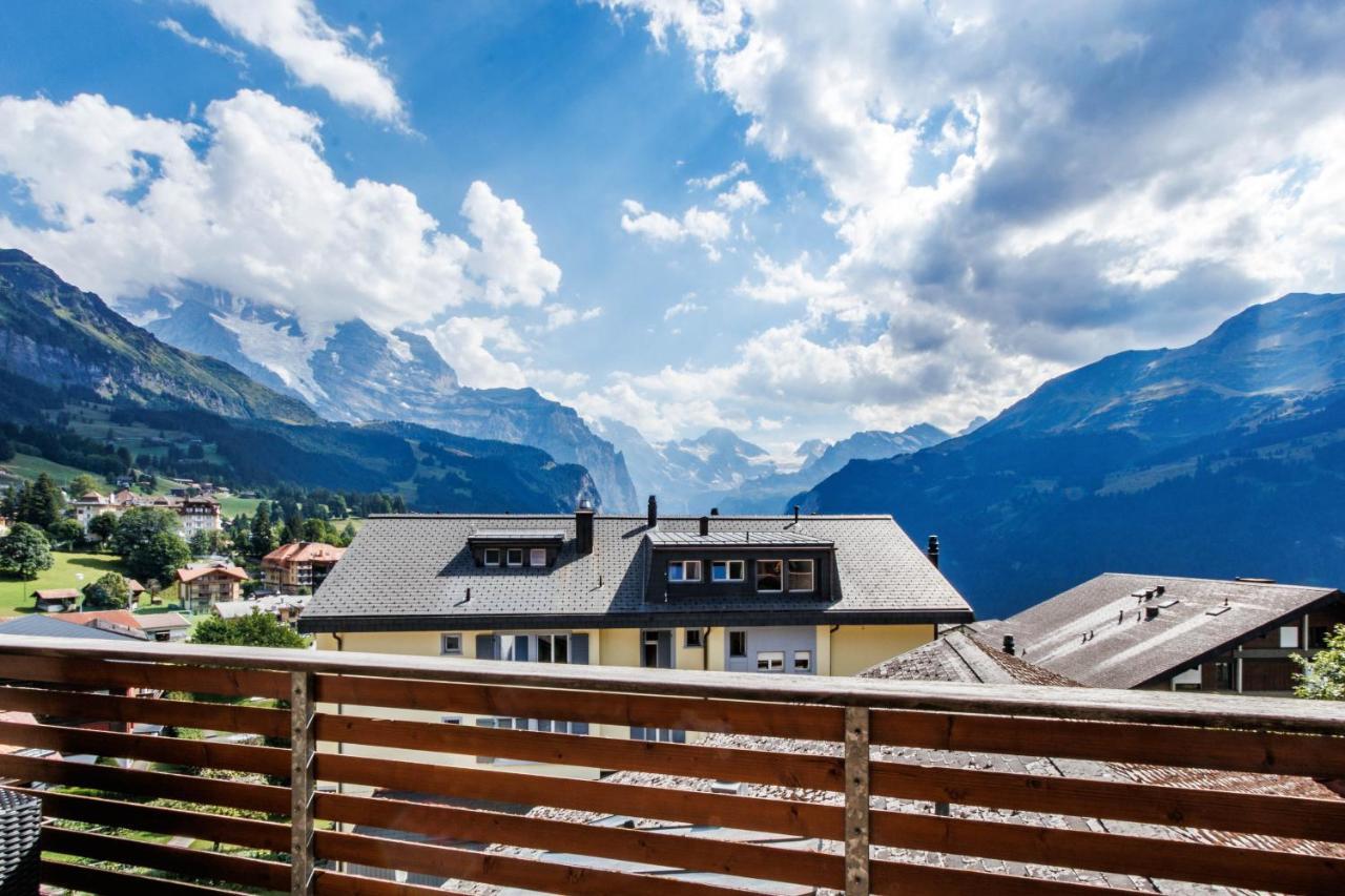 Apartament Kinohaus 3 Wengen Zewnętrze zdjęcie