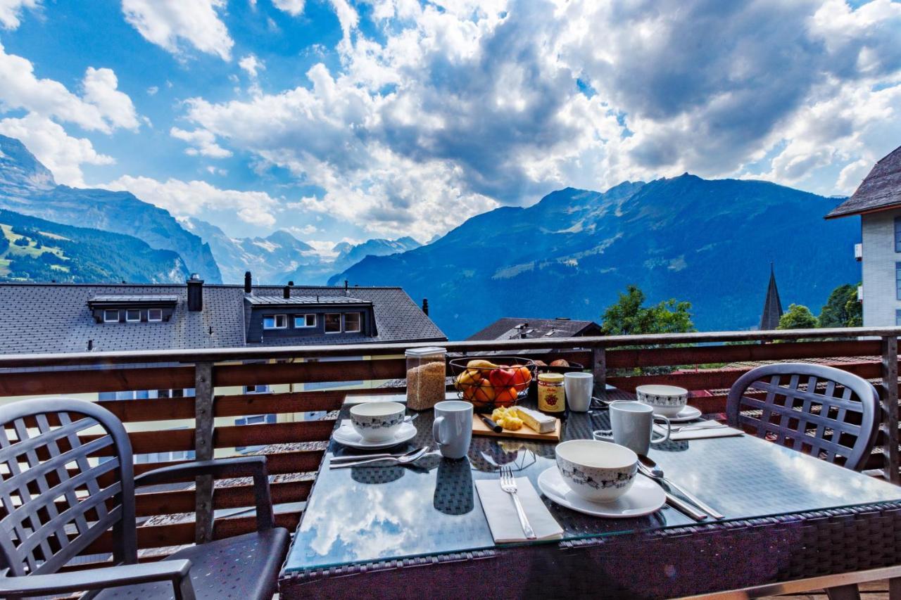 Apartament Kinohaus 3 Wengen Zewnętrze zdjęcie