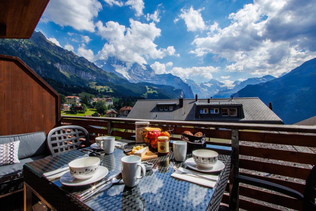 Apartament Kinohaus 3 Wengen Zewnętrze zdjęcie